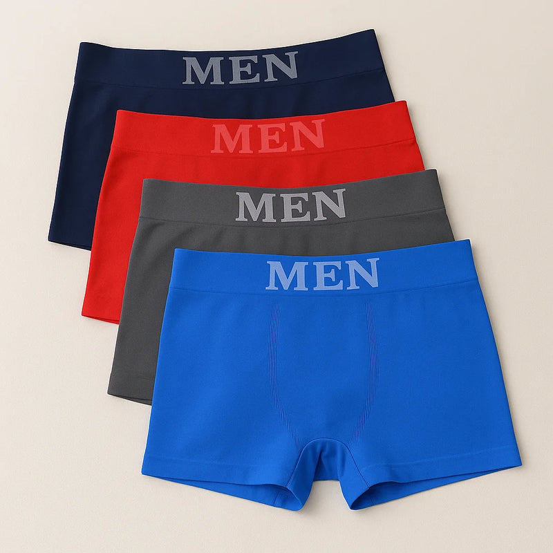 🩳 Kit com 5 Cuecas Boxer Masculinas de Microfibra – Conforto, Estilo e Cores Sortidas!