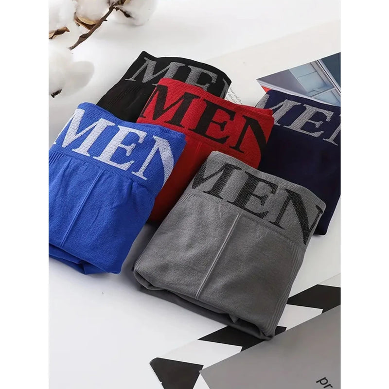 🩳 Kit com 5 Cuecas Boxer Masculinas de Microfibra – Conforto, Estilo e Cores Sortidas!